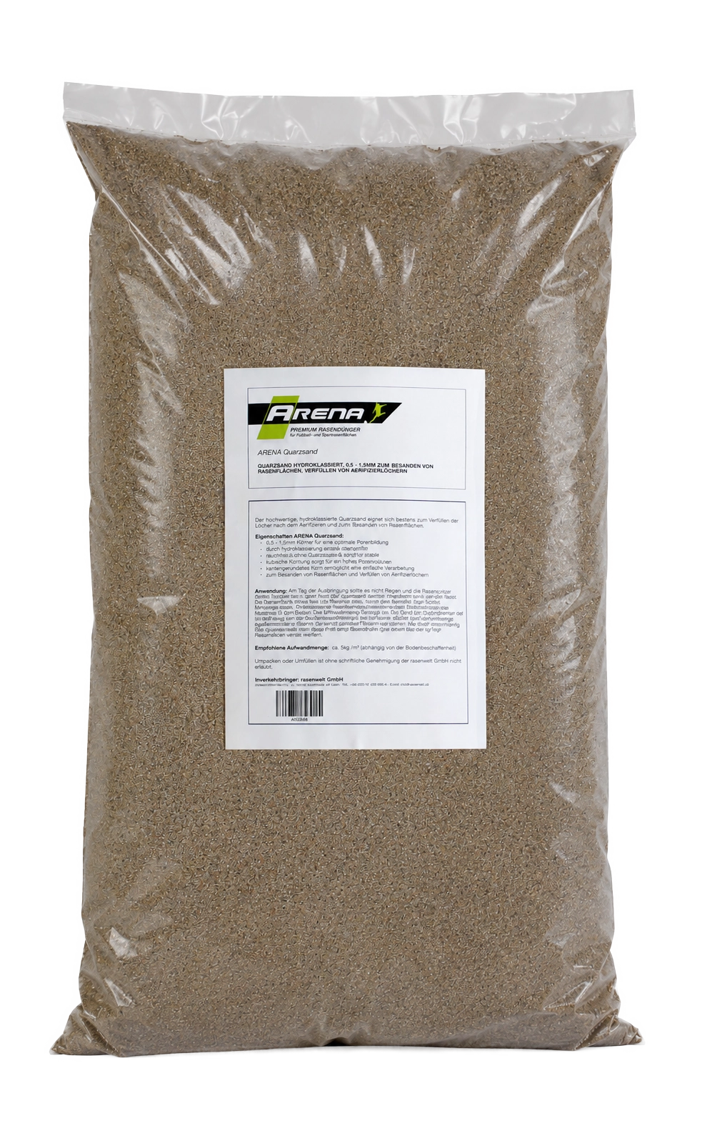 ARENA Quarzsand 0,4 - 1,6mm 25kg