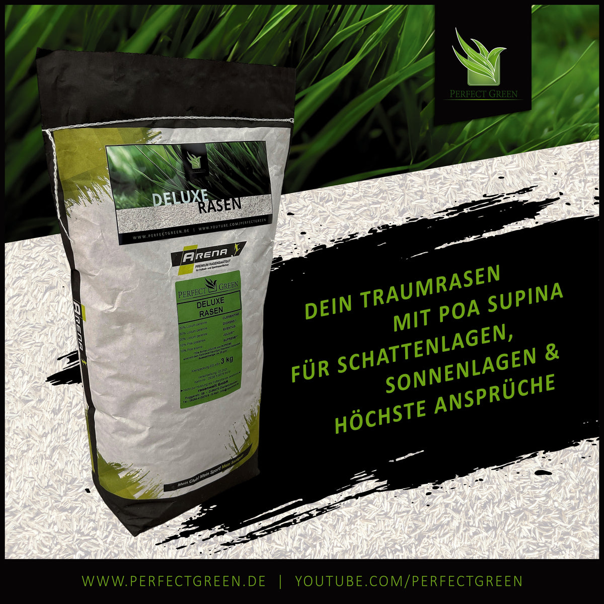 Perfect Green Deluxe Rasen - rasenwelt GmbH