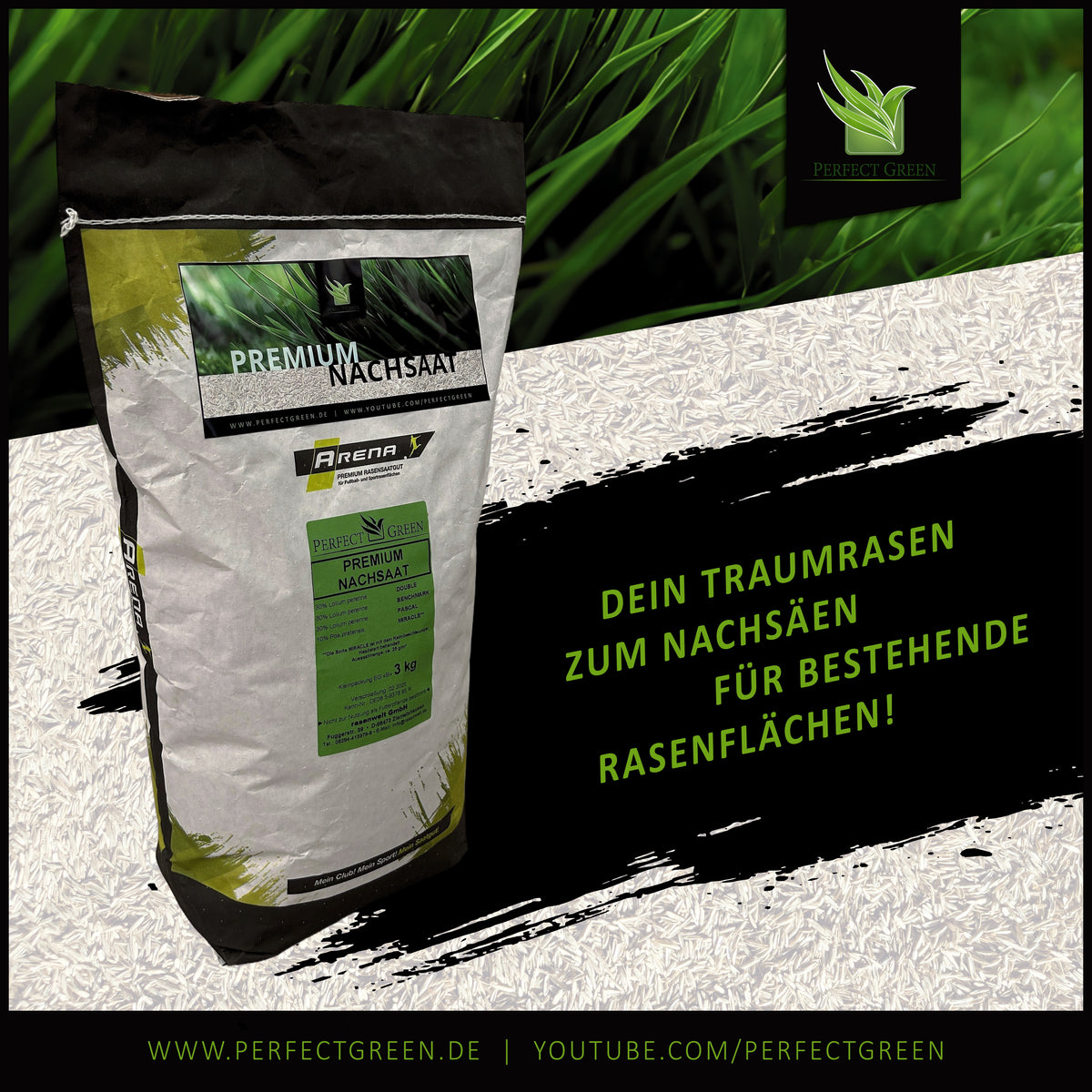 Perfect Green Premium Nachsaat - rasenwelt GmbH