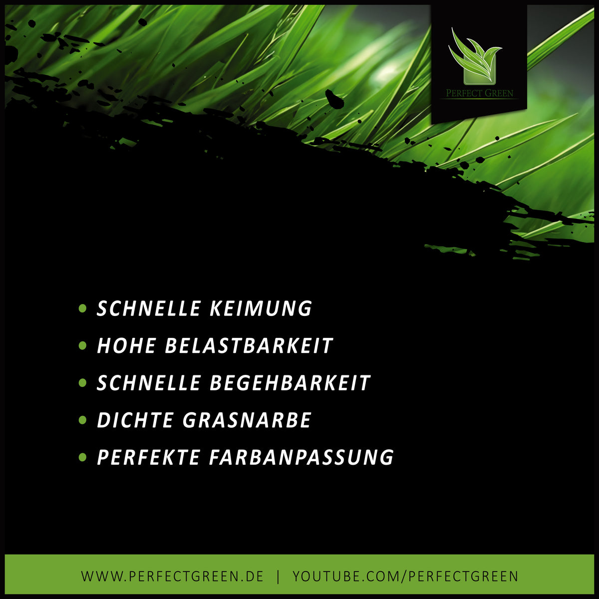 Perfect Green Premium Nachsaat - rasenwelt GmbH