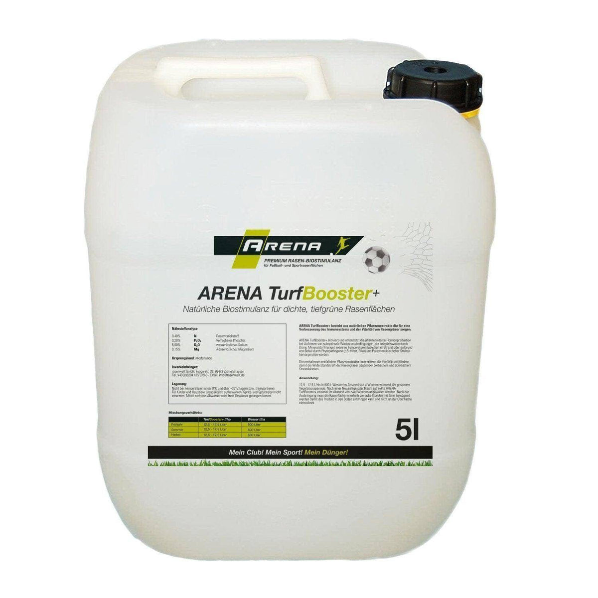 ARENA TurfBooster+ - Natürliche Biostimulanz für Rasengräser - rasenwelt GmbH