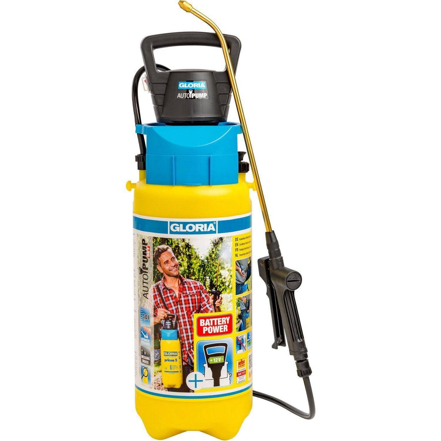 Drucksprüher GLORIA AutoPump 5L - rasenwelt GmbH