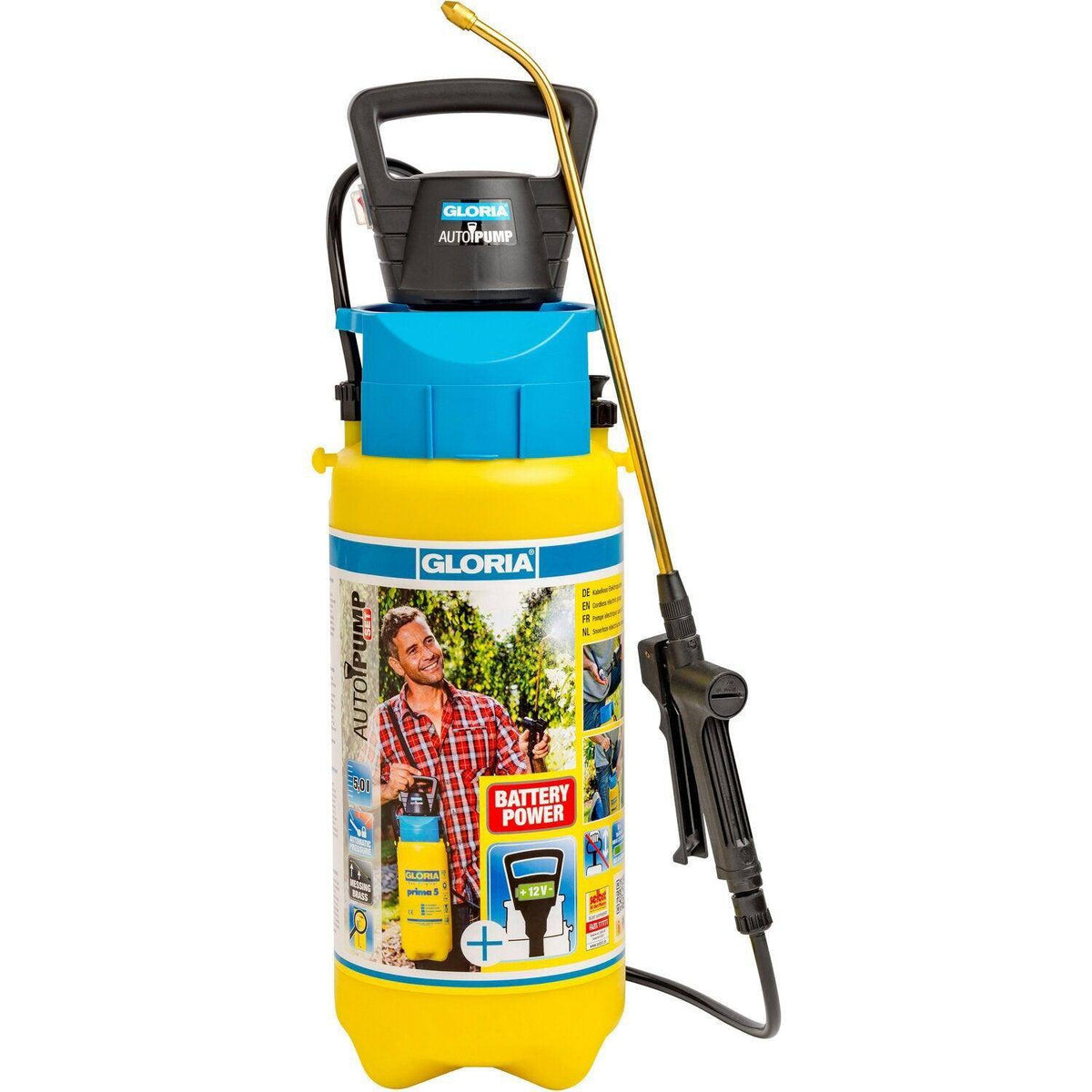 Drucksprüher GLORIA AutoPump 5L - rasenwelt GmbH