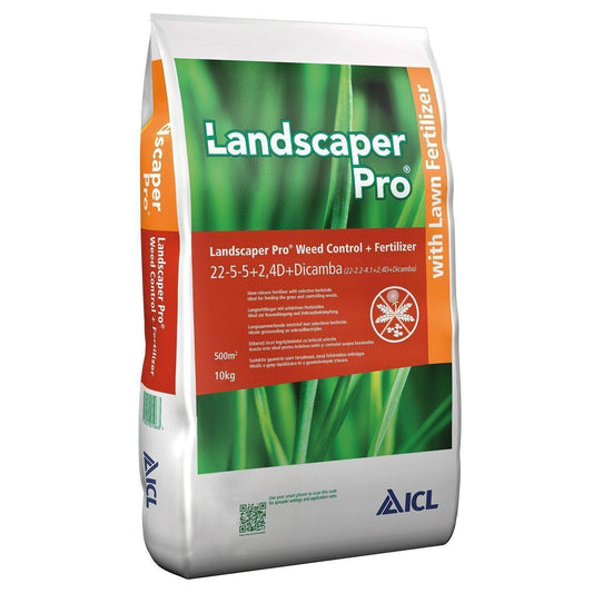 Rasendünger mit Unkrautvernichter 22+05+05 (+2,4D +Dicamba) - rasenwelt GmbH