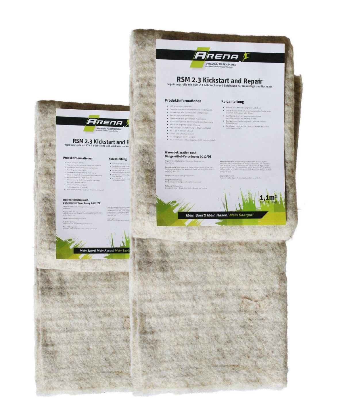 Rasenmatte ARENA RSM 2.3 Kickstart and Repair 1m² - rasenwelt GmbH
