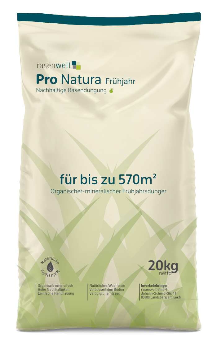 Bio Rasendünger Pro Natura Frühjahr - rasenwelt GmbH