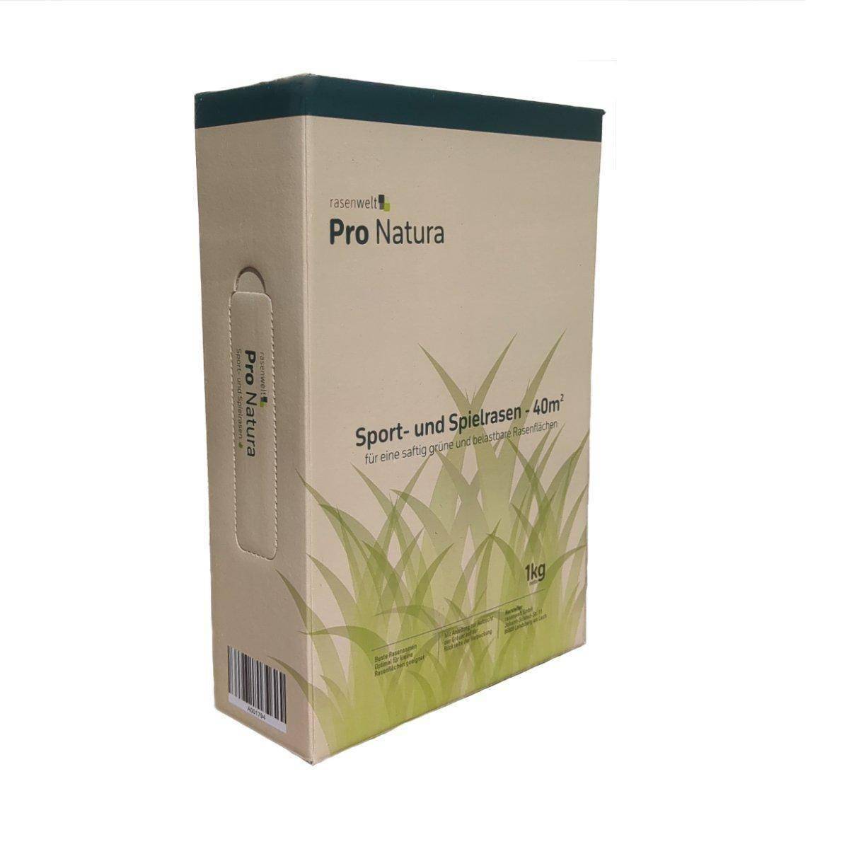 Pro Natura Spiel- und Sportrasen 1kg - rasenwelt GmbH