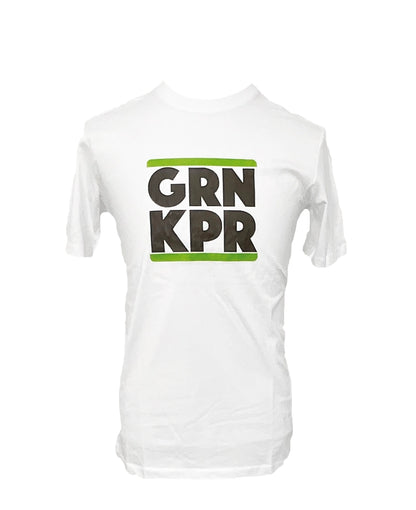 T-Shirt Aufdruck "GRNKPR" - Weiß - rasenwelt GmbH